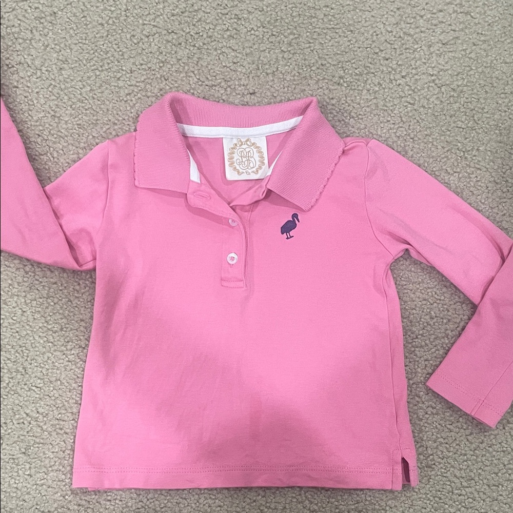 The Beaufort Bonnet Company Pink Kids Polo Shirt